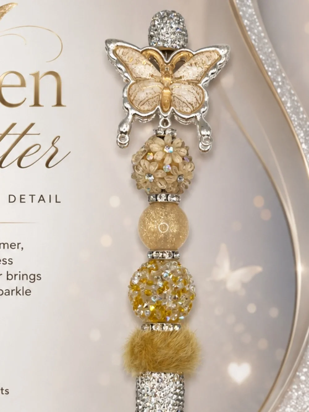 Golden Flutter Pen